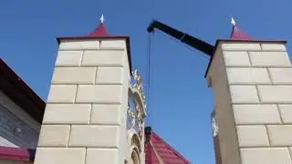 Процесс установки кованого крыльца оцените 🔥