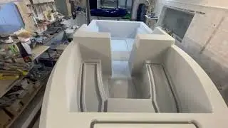 Катер Навигатор 480, продолжаем работать с моделью.
