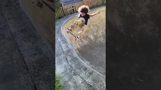 Butter Bowl  #backyard #skatepark