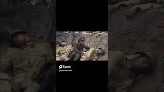 日軍狙擊手以為裝死逃過一劫，怎料被小夥一槍爆頭 #shorts ⚔️ 抗日
