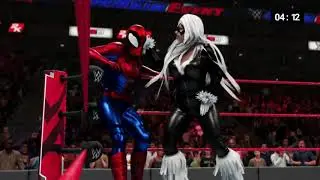 (REQUEST) SEXY SUPER HEROINE: BLACKCAT VS SPIDER-MAN  ( iron man match )