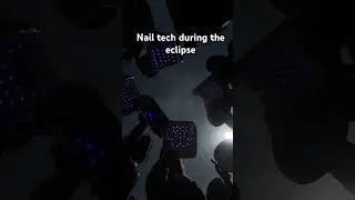 Calling out to potential alien clients #eclipes #solareclipse #nails #nailtech