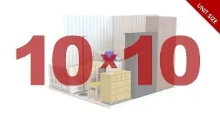 10x10 Storage Unit: What Fits? | ezStorage