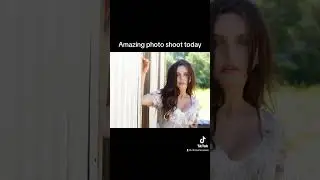 Photo shoot with the wife