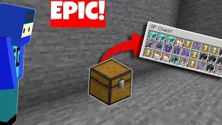 MINECRAFT But CHESTS Give OP Items