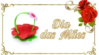Cestinha flor