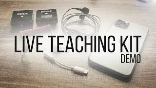 Live Online Martial Arts Teaching Kit (Demo)