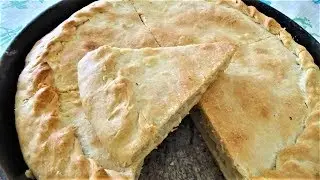 MEAT PIE. Homemade KUBETTE. How to prepare the dough, stuffing, and decorate the kobete? Step-by-...
