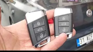 Passat B8 Yedek anahtar yapımı