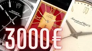 5 Montres de Grandes Maisons à moins de 3000€