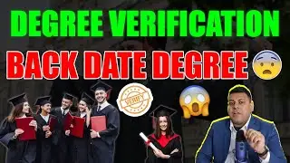 Degree Verification कैसे करायें  डिग्री Verification कैसे होगी  Degree Verification Process