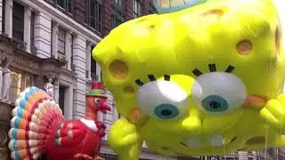 SpongeBob 2020 Thanksgiving Day Parade Balloon (NBC)