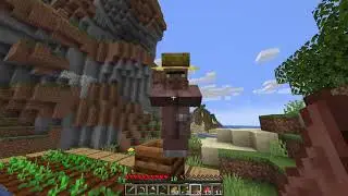 Играю в маинкрафт, моё первое видео!