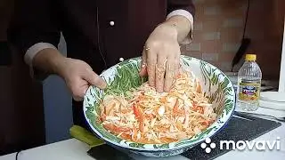 САМЫЙ ВКУСНЫЙ САЛАТ ИЗ КАПУСТЫ... ЗАГОТОВКА НА ЗИМУ👍👍👍👍👍👍👍