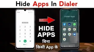 How To Hide Apps on Android 2021 (Without Any Apps) | Hide App in Phone Dialer | how to hide apps