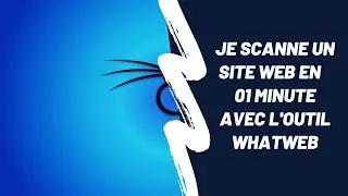 Comment scanner rapidement un site web sous Kali linux avec Whatweb ?