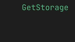 FLUTTER GetStorage