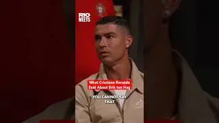 What Cristiano Ronaldo Said About Erik ten Hag #cristianoronaldo #cr7 #tenhag #rioferdinand #mufc