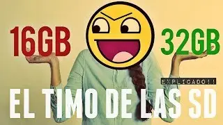 El timo para duplicar el tamaño de una micro SD o pendrive USB | EXPLICADO PASO A PASO
