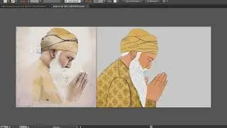 Sikh Prayer || Image illustration || Fire Lion Creations || +91 9592699555