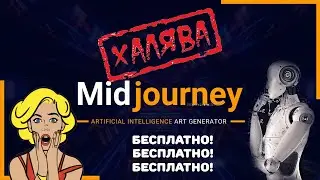 Я расскажу  вам  как пользоваться Midjourney бесплатно, безгранично в частном канале Discord