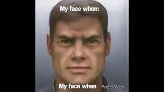 My face when