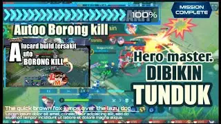 Top global Alucard-Build Alucard Tersakit 2020,Auto bantai Hero Lawan