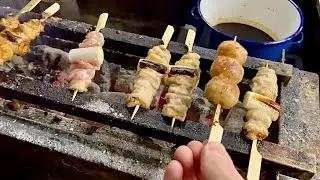IZAKAYA where you grill your own yakitori in Japan