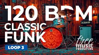 Classic Funk Groove: 120 BPM Drum Loop in 4/4 - Perfect for Practice & Jams #3Description: