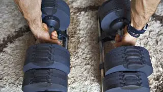 One of My Best Investments. Adjustable dumbbells
