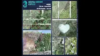 GSF035 - Creeper - GreenWall - 3dsMax Library