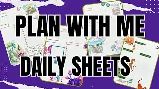 Plan With Me [Daily Pages]
