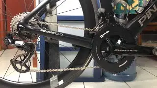 Setting Shimano Dura Ace 12s With ChainRing Rotor Qrings 54/36 and OSPW Ceramic Speed #shimano