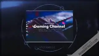 Digital Glitch Logo Reveal