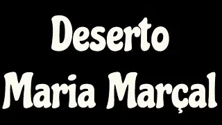 Deserto - Maria Marçal - Playback Com Letra
