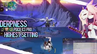 Genshin Impact | CusRom Derpfest Poco X3 Pro Highest Setting