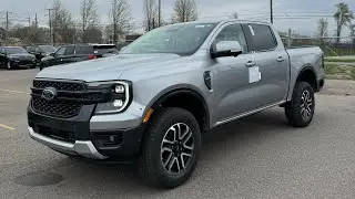 2024 Ford Ranger Lariat 500A Sport 4X4 Full Walk Around!