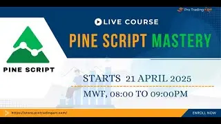 Pine Script Mastery New Live Batch | Pro Trading Art