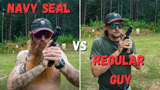 Can A Regular Guy Shoot Better Than A Navy SEAL? | Pistol Edition