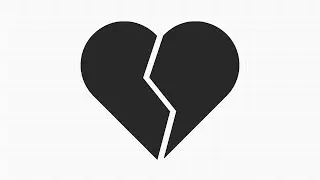 How to draw Broken Heart Vector in App GRAPHIC for IPad - วิธีวาดรูปหัวใจแตกด้วยแอพ GRAPHIC บนไอแพด
