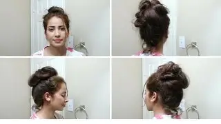 5 easy Messy Buns Under 5 Mins | Easy Messy Buns Tutorial |Quick Hair do