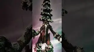 Hand Crafted Monster Christmas Tree