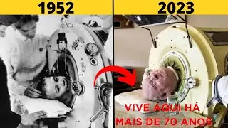 O Homem que vive dentro de uma MÁQUINA de FERRO para sobreviver