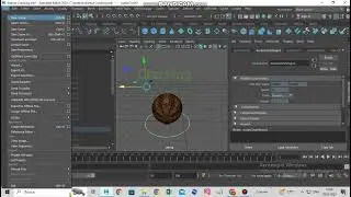 Walnut Cracking in Autodesk Maya