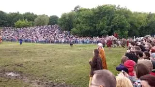 Времена и эпохи 2016. Парк Коломенское.  Битва дружин.