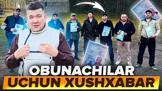 ХУШХАБАР ЭНДИ ЯНАДА КУЛАЙ | Обуначиларимиз учун янгилик