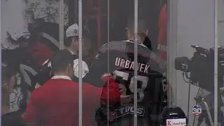 Zákrok Eliasa Ulandera na Jakuba Urbánka (25 TM - trest v hre)