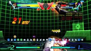 UMVC3 Modok 946k 2 assists 1 meter