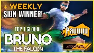TOP 1 GLOBAL BRUNO BEST ITEM BUILD AND EMBLEM + WEEKLY EPIC SKIN WINNER | Pauu | MLBB