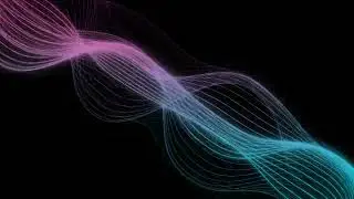 Abstrack Gradient Lines with Echo Effect Background 13 | Free Animated Loop - Stock Videos